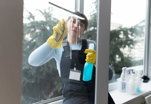 Nettoyage de vitres intérieures et extérieures à Bellechassagne